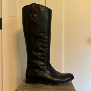 Frye - Melissa Button Boot - Size 8B Black